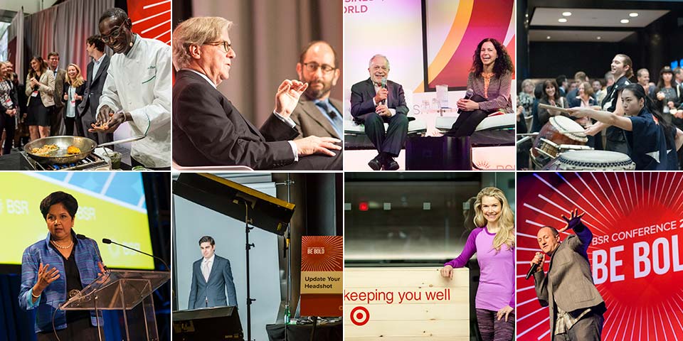 Collage of BSR Conference activities